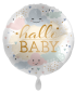 Preview: Folienballon - Hallo Baby, Wolken - ø 43cm